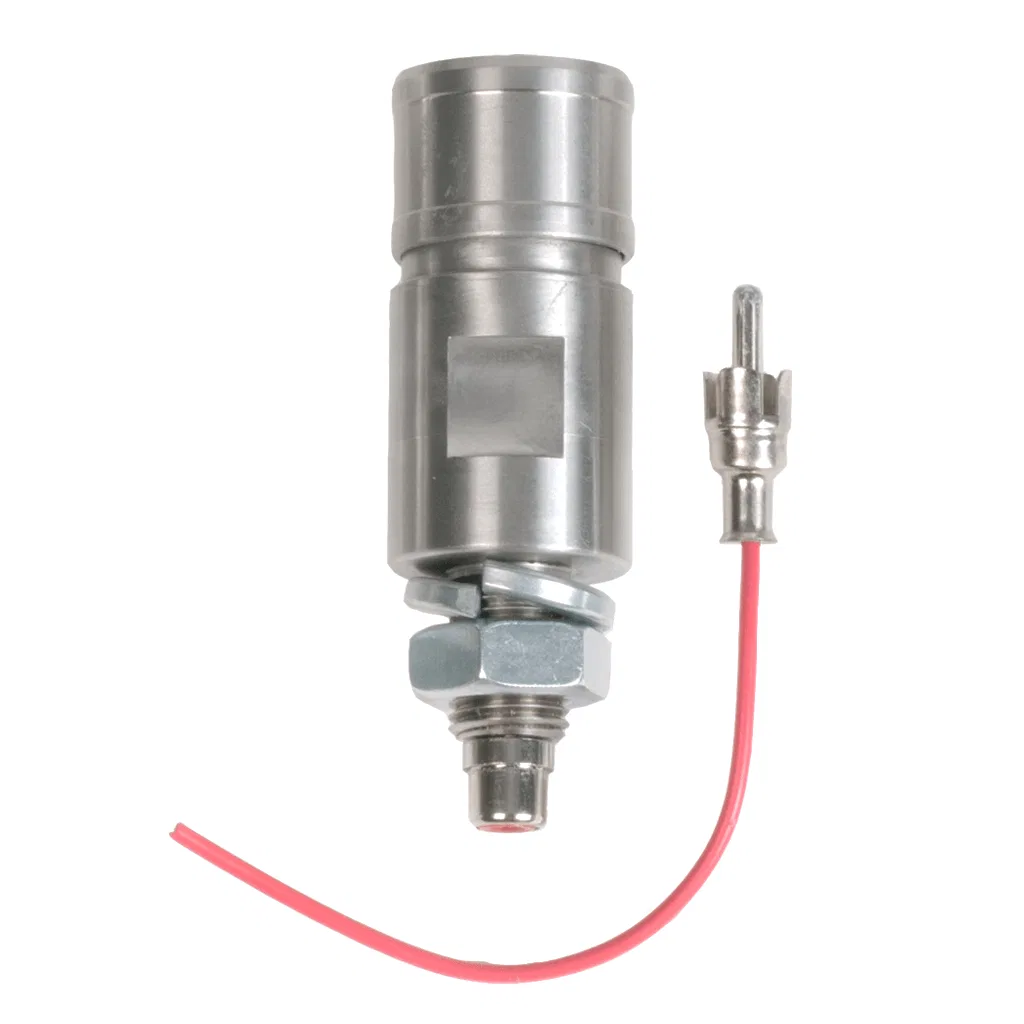 SWQD-R – DRIVER IND. Warning Whip Base, Quick Disconnect Base For Powered Whip Threaded Whip Connection Stainless Ste...